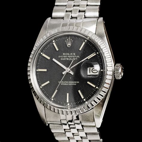 vintage rolex datejust caseback|Rolex Datejust 31 black dial.